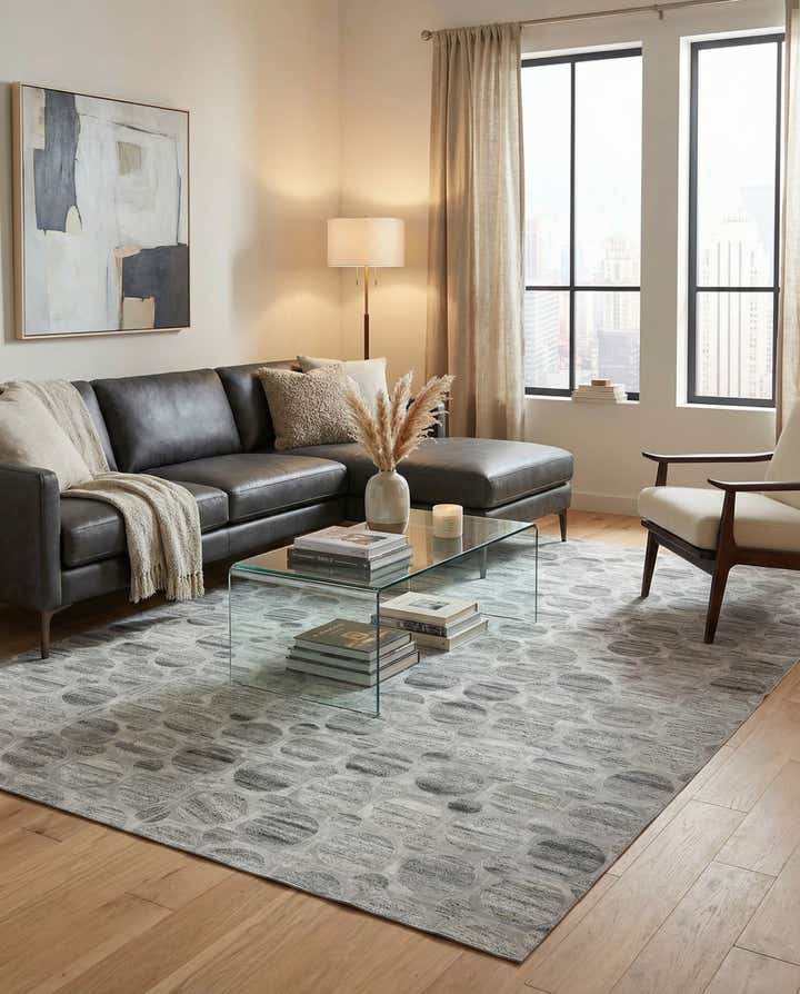 5' 5 x 7' 9 Cowhide Rug
