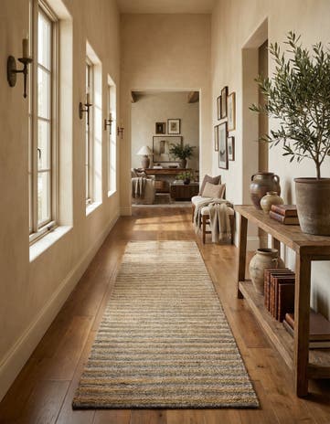 2' 7 x 9' 8 Juma Wool Runner Rug