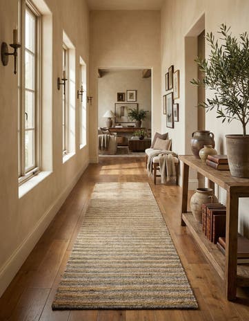 2' 7 x 9' 8 Juma Wool Runner Rug