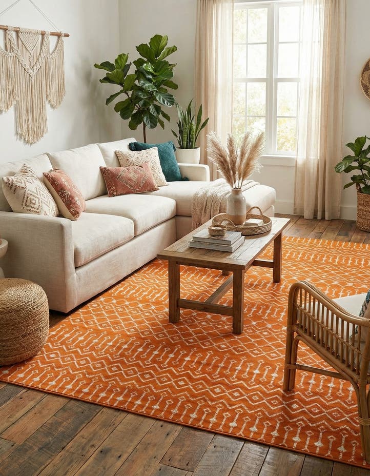 10' x 13' Kasbah Trellis Rug