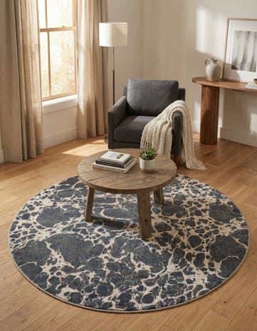 7' x 7' Oasis Round Rug