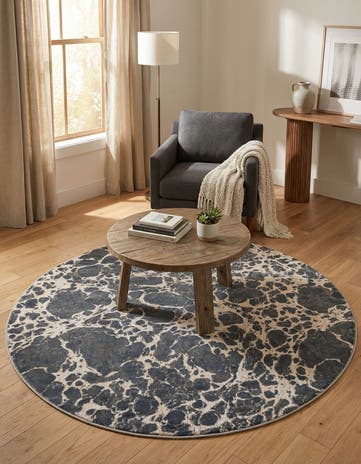 7' x 7' Oasis Round Rug