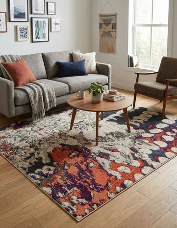 Washable Haerfest Square Rug