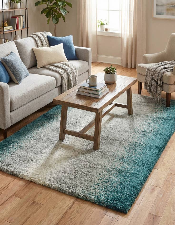 Detail image of 3' 3 x 5' 3 Soft Touch Shag Rug