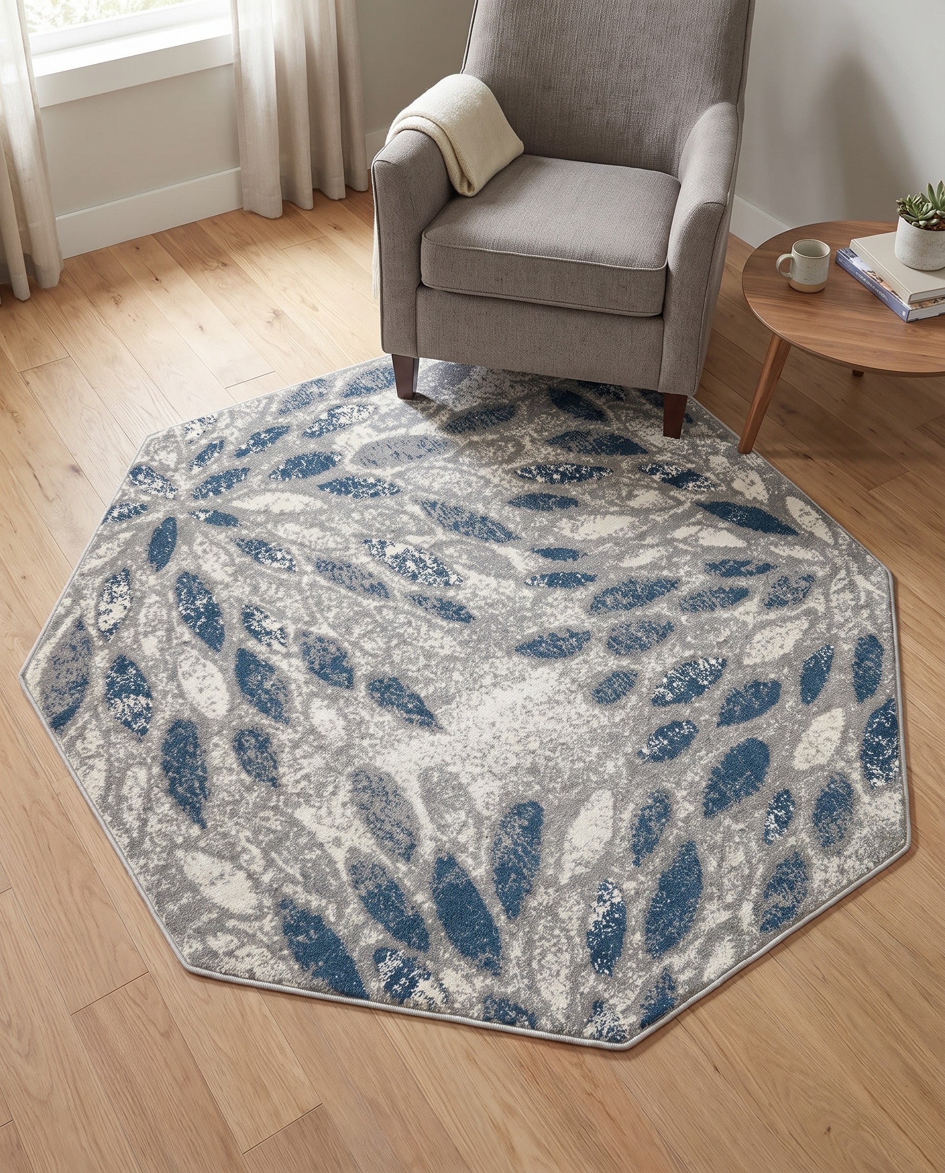 4' x 4' Charleston Octagon Rug