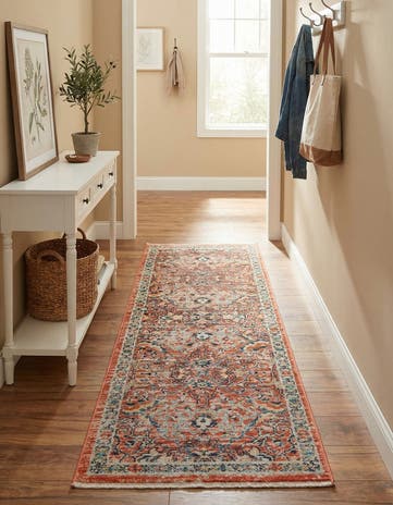 Brick Red Lola Runner Rug