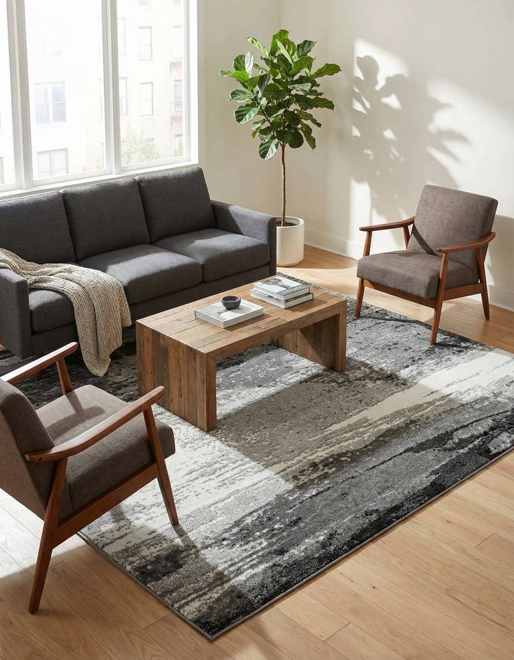 Detail image of 7' 10 x 7' 10 Oslo Square Rug