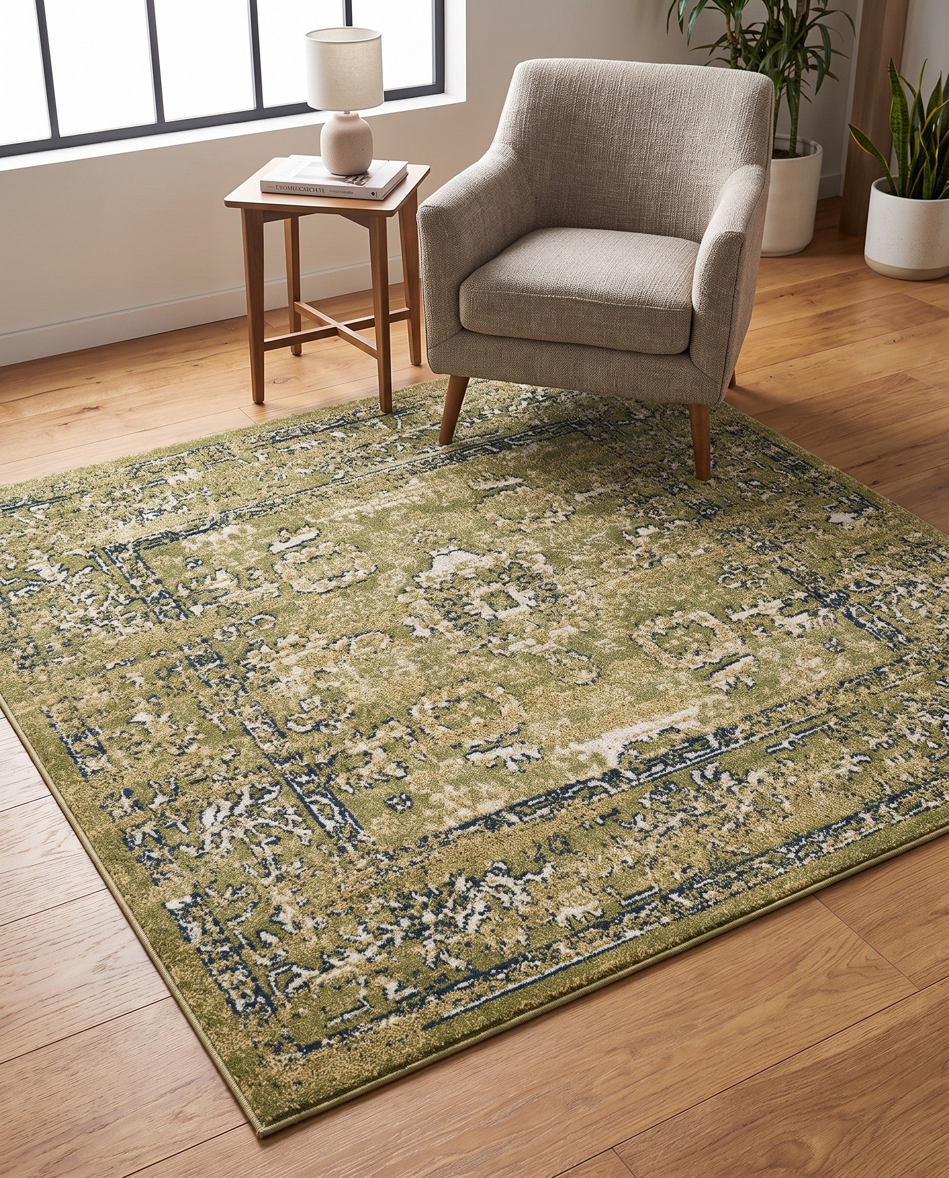 5' x 5' Charleston Square Rug