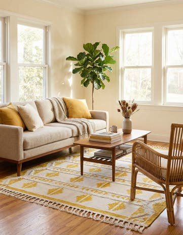 8' x 10' Hand Woven Arizona Wool Rug