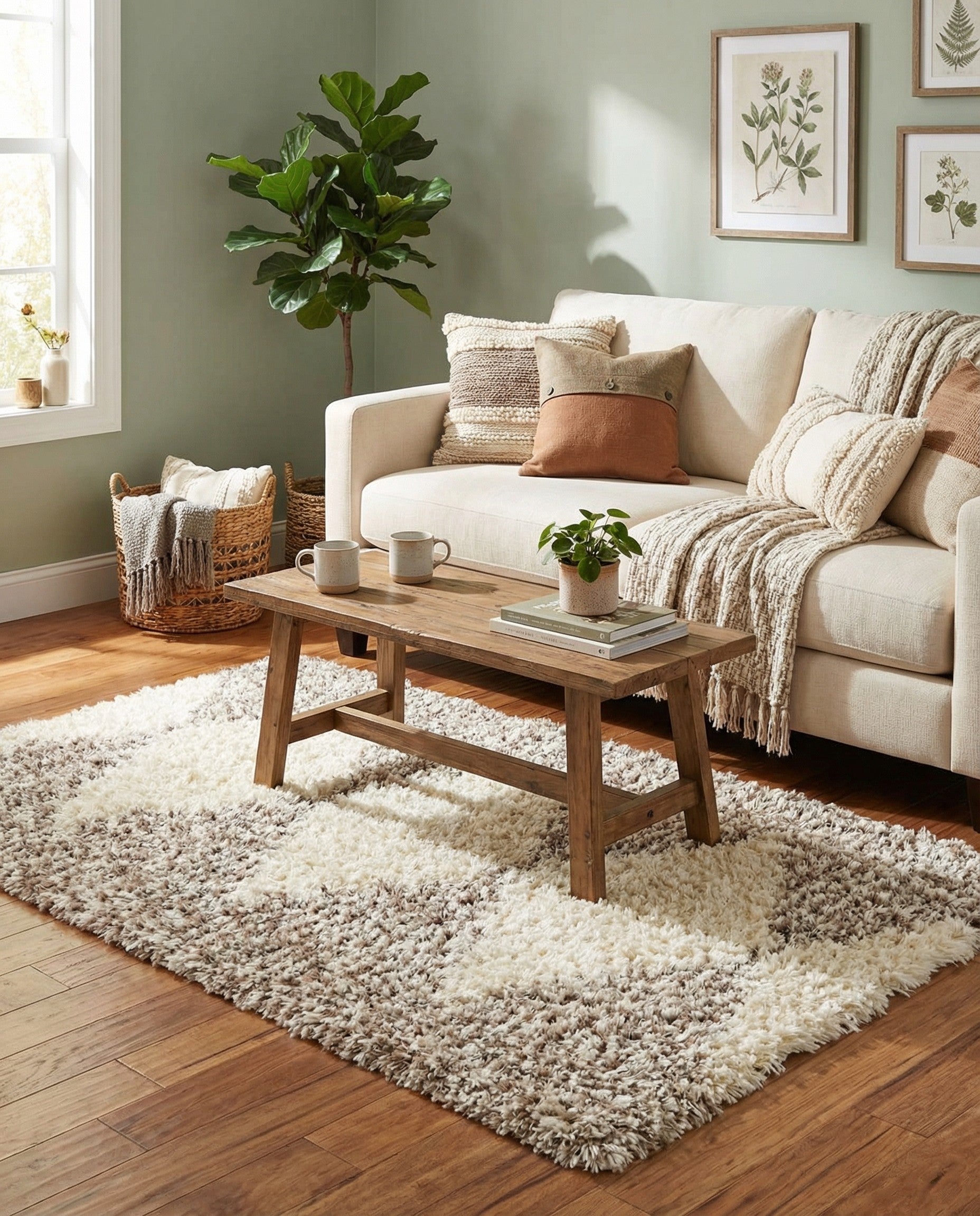  4' x 6' Infinity Shag Rug