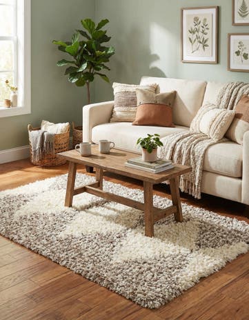 4' x 6' Infinity Shag Rug