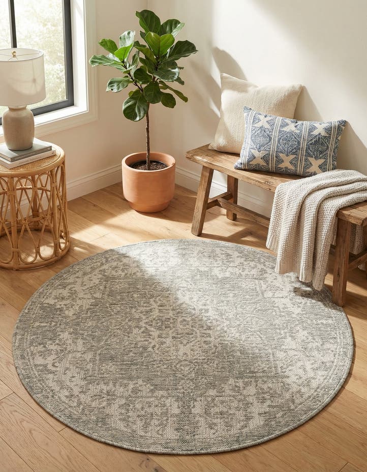 4' x 4' Easy-Clean Jill Zarin Dubai Indoor...