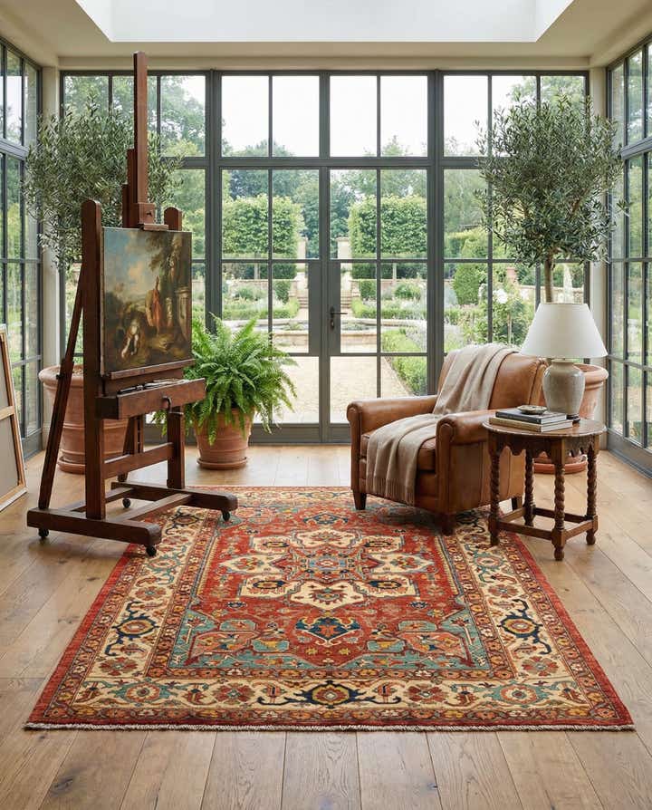 5' 11 x 8' 8 Sara Wool Rug