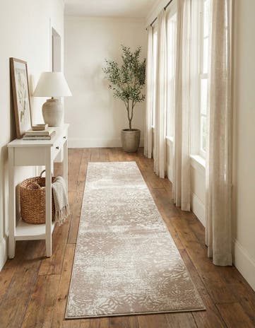 Beige Monte Carlo Runner Rug