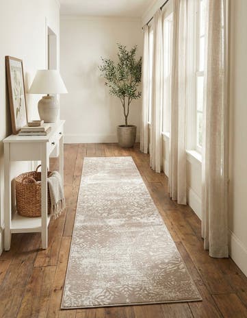 Beige Monte Carlo Runner Rug