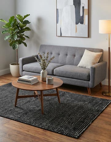 4' 1 x 6' 1 WoolCraft Geometric Rug