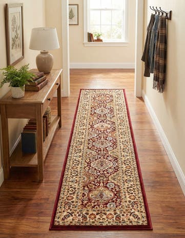 2' 7 x 10' Classic Agra Runner Rug