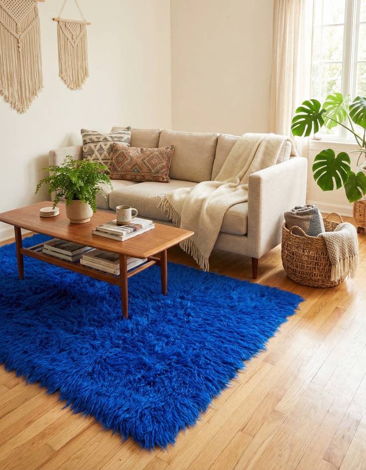 Detail image of 2' 10 x 5' 4  Hand Knotted Moroccan Wool Rug