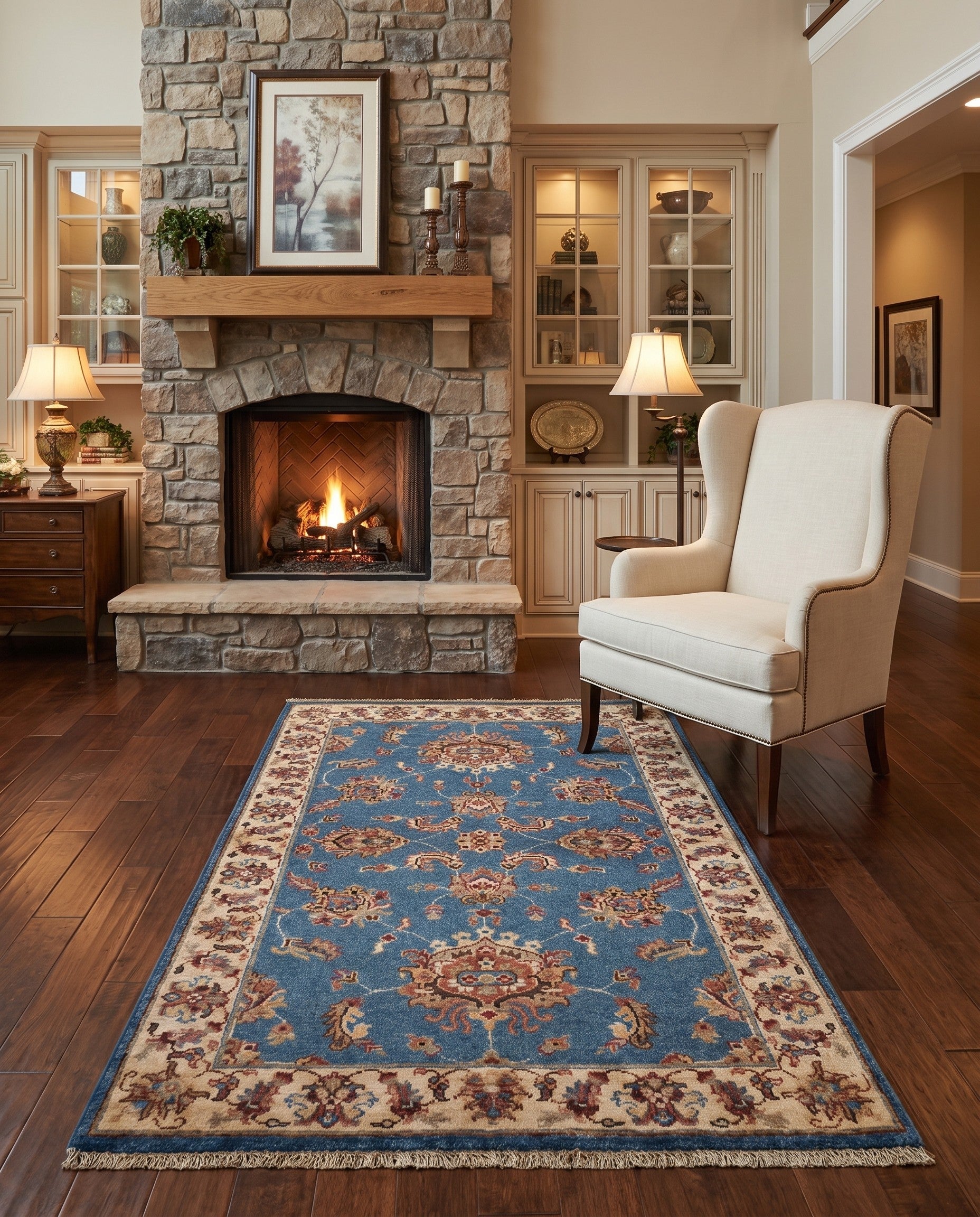 3' x 5' 1 Hand Knotted Ziegler Rug