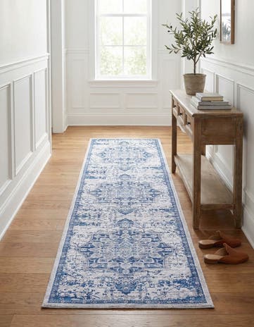 2' x 8' Washable Francesca Runner Rug