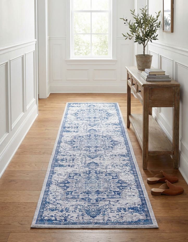 2' x 8' Washable Francesca Runner Rug