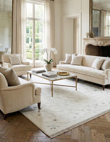 6' 7 x 9' 9 Hand Knotted Darya Rug