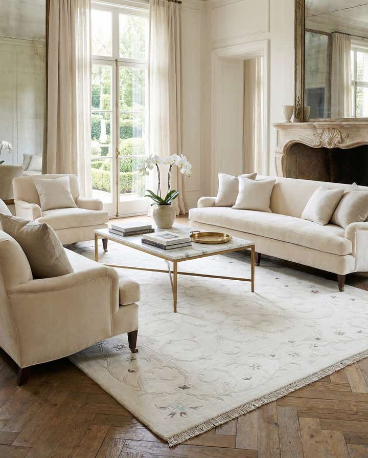 6' 7 x 9' 9 Hand Knotted Darya Rug