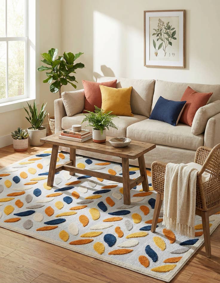 Detail image of  7' x 10'  Washable Aruba Indoor / Outdoor Rug