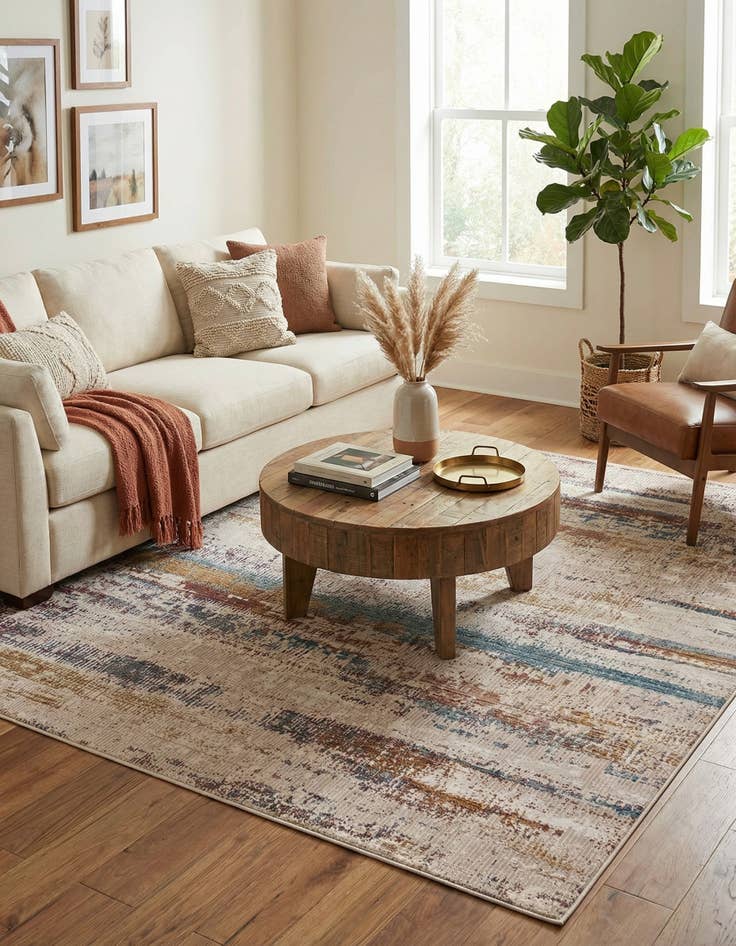 Detail image of  7' 10 x 7' 10 Deepa Square Rug