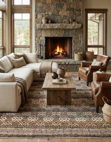 9' x 12' 2 Hand Knotted Darya Wool Rug