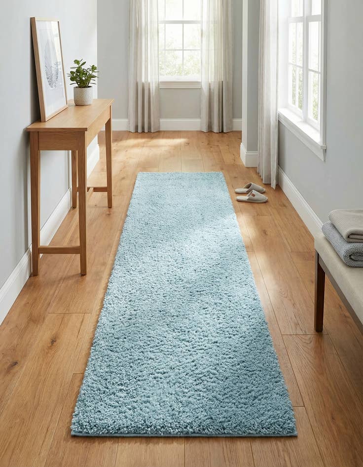 Detail image of 2' 6 x 10' Everyday Shag Runner Rug