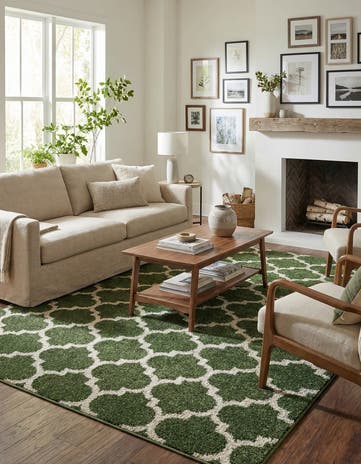 9' x 12' Lattice Rug