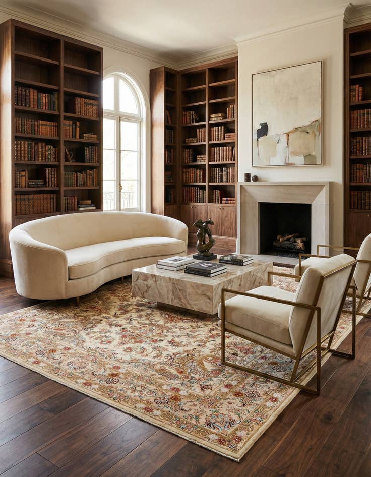 Detail image of  9' 10 x 13' 1 Tabriz Rug