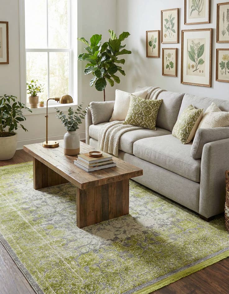 Detail image of  4' x 6' Modern Classical Rug