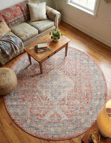 5' x 5' Noble Round Rug