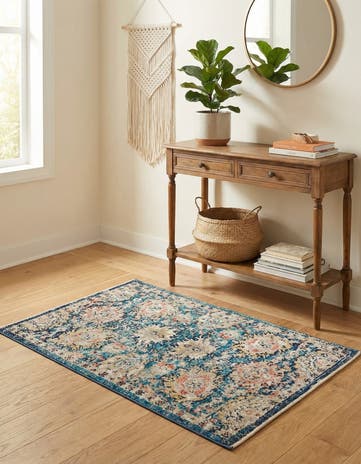 Blue Lola Rug
