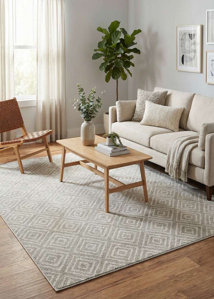 6' x 9' Easy-Clean Sabrina Soto Indoor / Outdoor Rug
