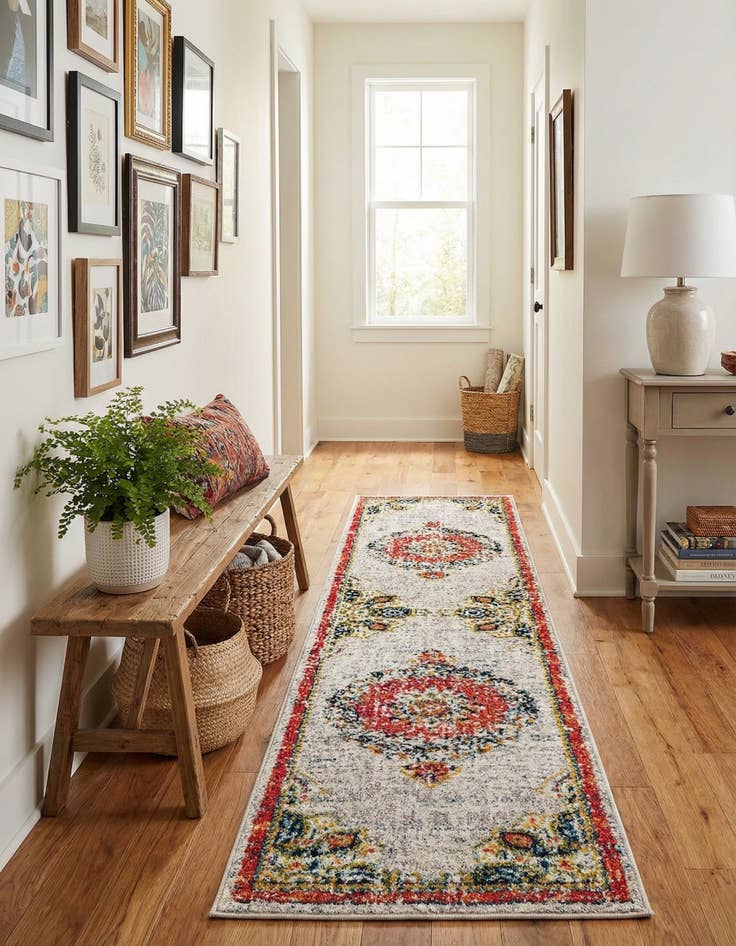 Detail image of 2' x 8' Carrington Runner Rug