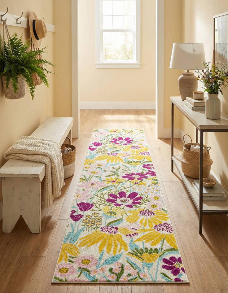 Detail image of 2' 7 x 10' Bloom Runner Rug