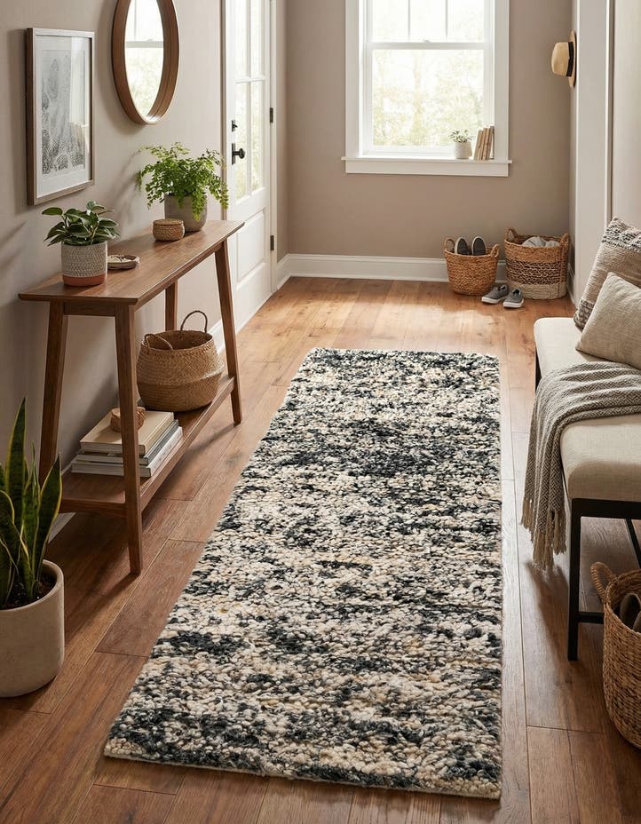 2' x 6' 1 Hand Woven Haka Deluxe Shag Runner...
