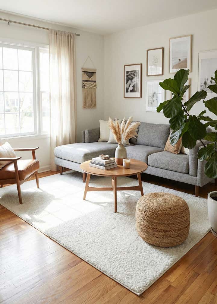 7' x 10' Solid Frieze Rug