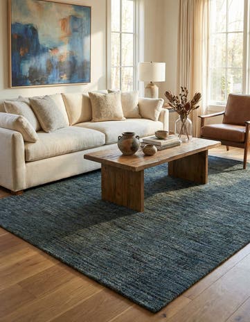 5' 4 x 8' 2 Hand Knotted Darya Wool Rug
