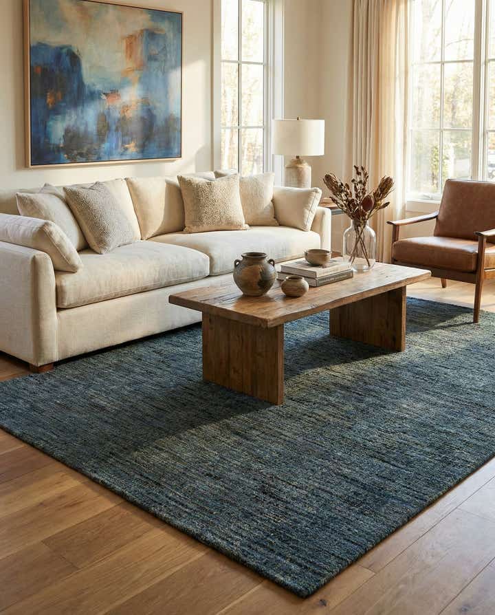 5' 4 x 8' 2 Hand Knotted Darya Wool Rug