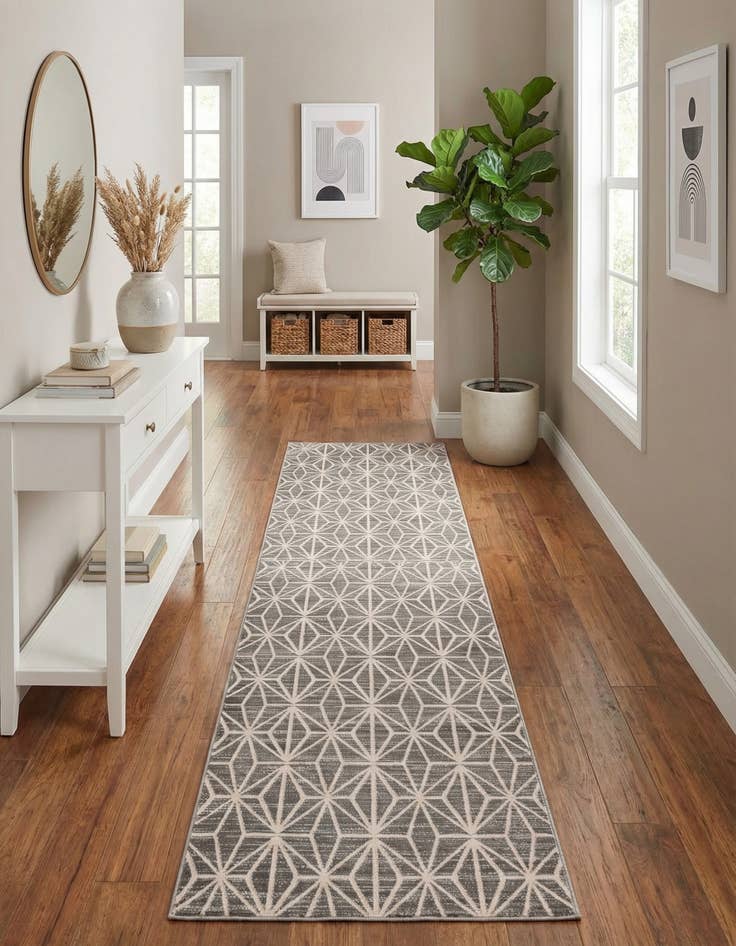 Detail image of Jill Zarin 2' 7 x 14' Uptown Fifth Avenue Runner Rug