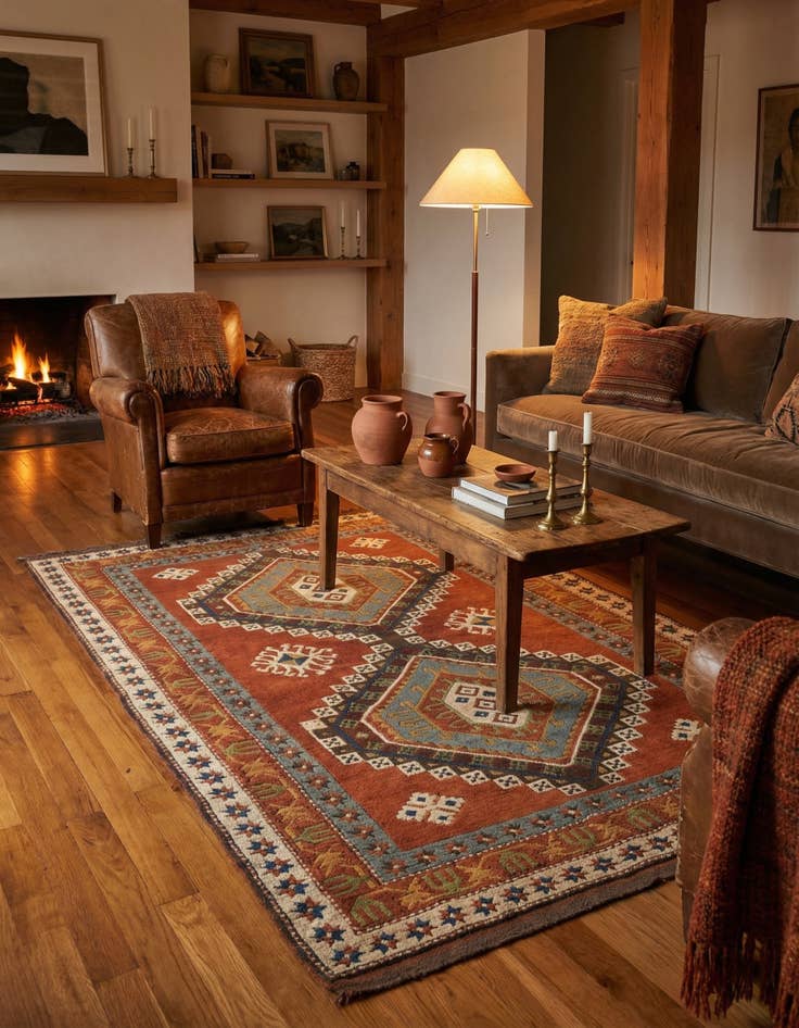 Detail image of  5' 2 x 7' 5 Kars Rug