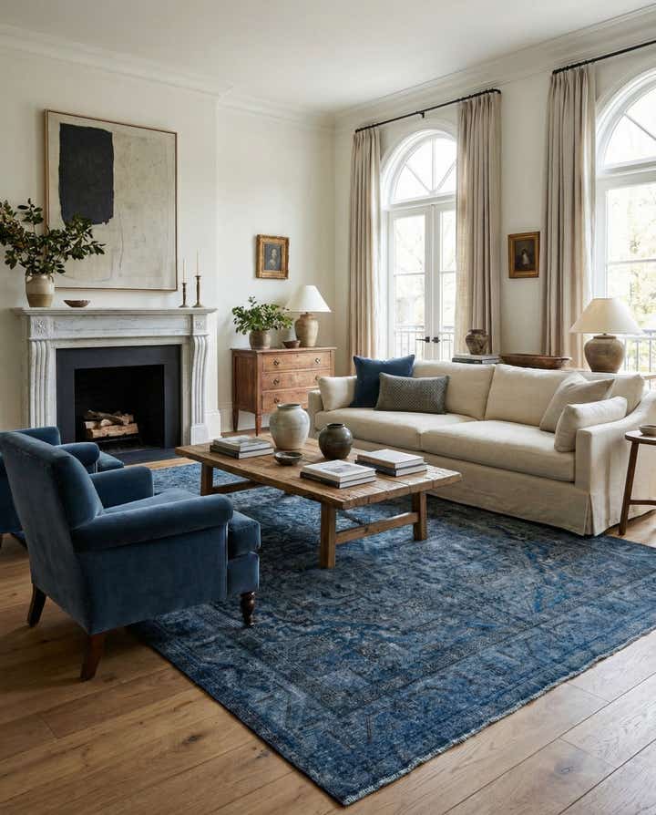 9' 3 x 12' 9 Hand Knotted Ultra Vintage Persian Wool Rug