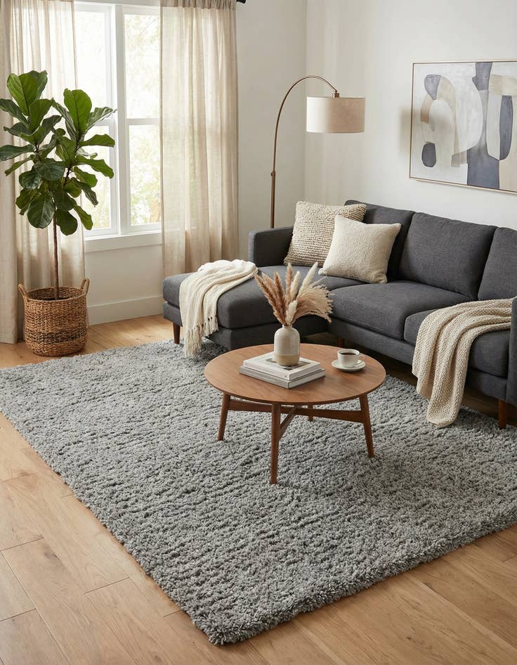 Detail image of  7' x 10' Infinity Shag Rug