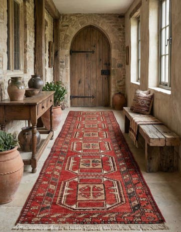 2' 11 x 13' 11 Yuruk Runner Rug