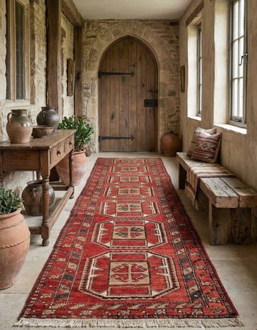 2' 11 x 13' 11 Yuruk Runner Rug