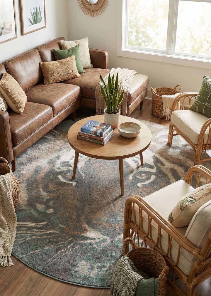 7' 10 x 7' 10 Savannah Round Rug